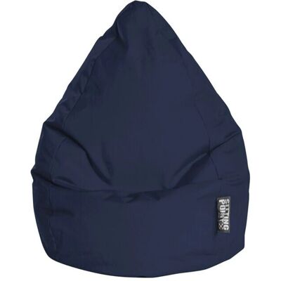 SITTING POINT BRAVA XL Sac à Pois Bleu jean - Bean Bag - Publicité SITTING POINT BRAVA XL Sac à Pois Bleu jean - Bean Bag - Publicité