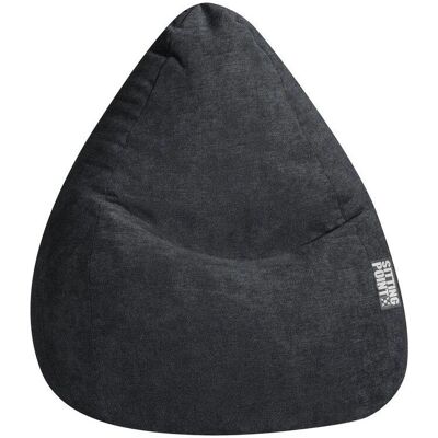 Sitting Point Alfa XL Beanbag - Nero - Seduta comoda e versatile Sitting Point Alfa XL Beanbag - Nero - Seduta comoda e versatile