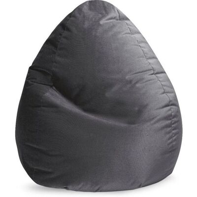 HEIMTEX MARLA XXL Samt-Ball, 130cm, anthrazit HEIMTEX MARLA XXL Samt-Ball, 130cm, anthrazit