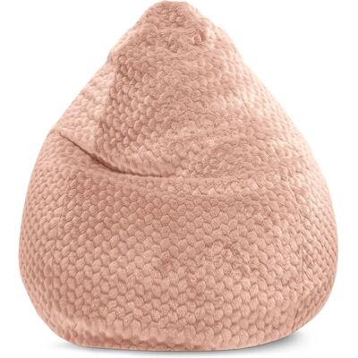 HEIMTEX Sitzsack MINK XXL - Großer Beigefarbener Sitzsack für Entspannung HEIMTEX Sitzsack MINK XXL - Großer Beigefarbener Sitzsack für Entspannung