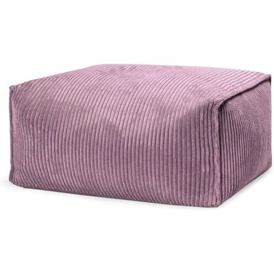 HEIMTEX SHARA - Retro Cord-Velours Fußhocker - Sitzsack HEIMTEX SHARA - Retro Cord-Velours Fußhocker - Sitzsack