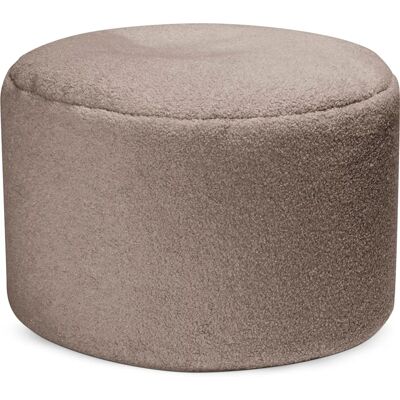 HEIMTEX DotCom WOOLLY Pouf Taupe - Publicité HEIMTEX DotCom WOOLLY Pouf Taupe - Publicité