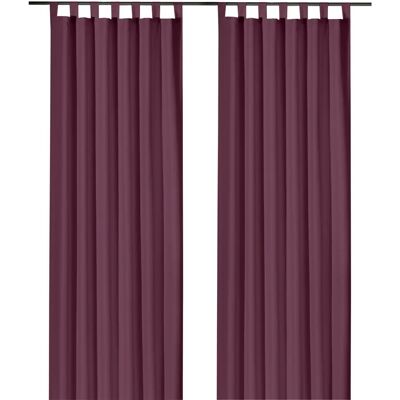 Weckbrodt Vito Lila Vorhang - Blickdicht, Microvelours, Unifarben Weckbrodt Vito Lila Vorhang - Blickdicht, Microvelours, Unifarben