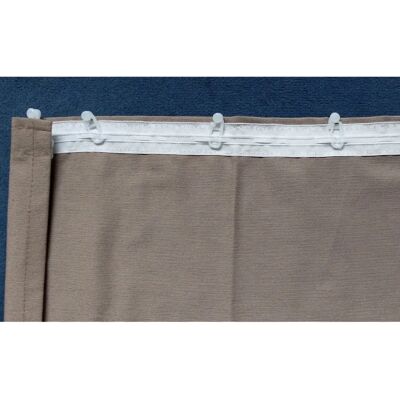 WECKBRODT Sento Blaue Gardine - Blickdicht, 135x180 cm WECKBRODT Sento Blaue Gardine - Blickdicht, 135x180 cm