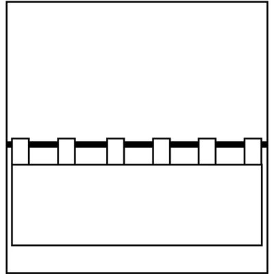 Weckbrodt Adria Türvorhang - Jacquard, Weiß, 60x175cm - Türvorhang Weckbrodt Adria Türvorhang - Jacquard, Weiß, 60x175cm - Türvorhang