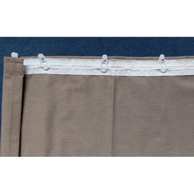 WECKBRODT Sento Braune Vorhang - Blickdicht, 150cm x 135cm WECKBRODT Sento Braune Vorhang - Blickdicht, 150cm x 135cm