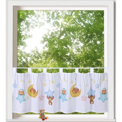 Weckbrodt Henry Bunte Kinder Gardine - Raumdeko Weckbrodt Henry Bunte Kinder Gardine - Raumdeko