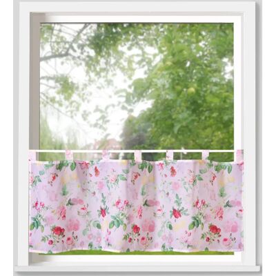 Weckbrodt Rosalie Bunt Halbtransparente Gardine - Fensterdekoration Weckbrodt Rosalie Bunt Halbtransparente Gardine - Fensterdekoration