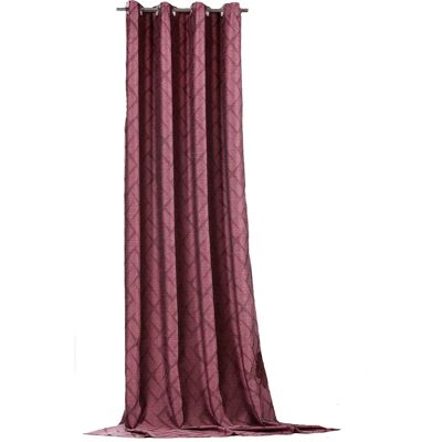 WECKBRODT Jasper Gardinen - Jacquard, 245cm, 140cm, rot WECKBRODT Jasper Gardinen - Jacquard, 245cm, 140cm, rot