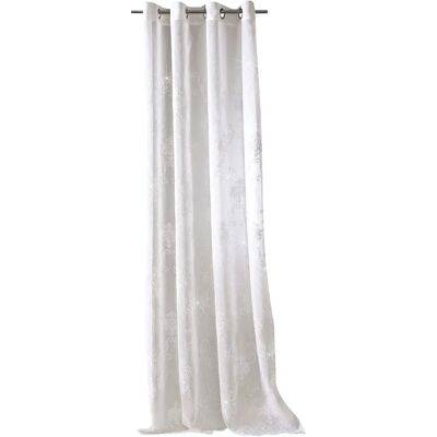 Weckbrodt Agatha Weißgardine - Barock-Stickerei 135x245cm Weckbrodt Agatha Weißgardine - Barock-Stickerei 135x245cm
