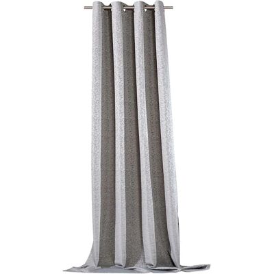 WECKBRODT Liam Grau Vorhang - Thermo & Verdunkelung - 245cm WECKBRODT Liam Grau Vorhang - Thermo & Verdunkelung - 245cm