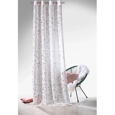 WECKBRODT Mila Rosa Vorhang - Floraler Digitaldruck WECKBRODT Mila Rosa Vorhang - Floraler Digitaldruck
