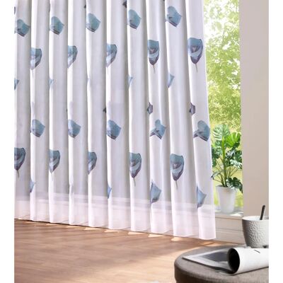 Weckbrodt Calla Gardine - Floral Voile Halbtransparent Weckbrodt Calla Gardine - Floral Voile Halbtransparent