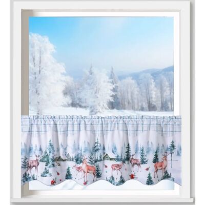 Weckbrodt Hayo Mikrofasertapete - Winterlandschaft, Tiermuster Weckbrodt Hayo Mikrofasertapete - Winterlandschaft, Tiermuster