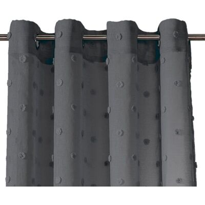 WECKBRODT Julina Mikrofasertuch - Transparent, Schwarz, 135x245cm WECKBRODT Julina Mikrofasertuch - Transparent, Schwarz, 135x245cm
