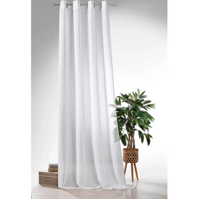 Weckbrodt Natural Chic Leinen-Optik Gardine - Landhaus Stil Weckbrodt Natural Chic Leinen-Optik Gardine - Landhaus Stil