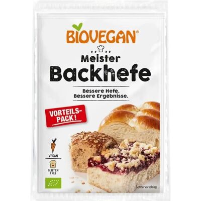 Biovegan Bio Glutenfreie Trockenhefe 21g - Trockenhefe Biovegan Bio Glutenfreie Trockenhefe 21g - Trockenhefe