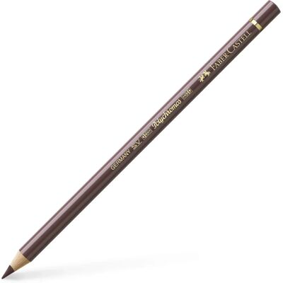 Faber-Castell Polychromos Crayons de Couleur - Marron Van Dyck - Publicité Faber-Castell Polychromos Crayons de Couleur - Marron Van Dyck - Publicité
