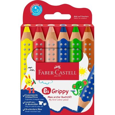 Faber-Castell 110630 Buntstifte - 6er Set Faber-Castell 110630 Buntstifte - 6er Set