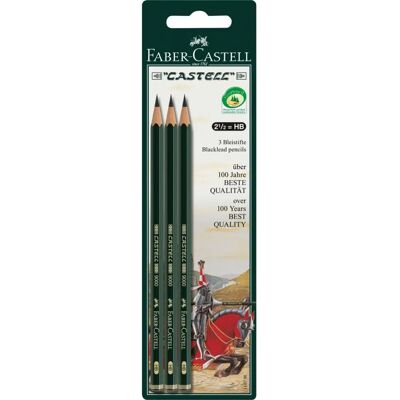 Conjunto de Lápis de Grafite HB Faber-Castell - Arte & Escola Conjunto de Lápis de Grafite HB Faber-Castell - Arte & Escola