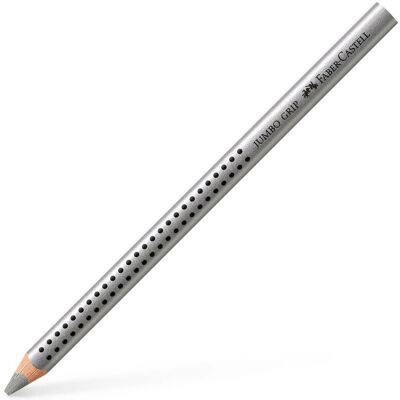 Faber-Castell Silber Jumbo Grip Farbstift - Farbstift Faber-Castell Silber Jumbo Grip Farbstift - Farbstift