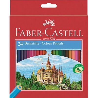 Zestaw 24 kredek Faber-Castell Zestaw 24 kredek Faber-Castell