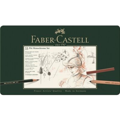 Faber-Castell Artist Drawing Set - 33 Pieces - Art Supplies Faber-Castell Artist Drawing Set - 33 Pieces - Art Supplies