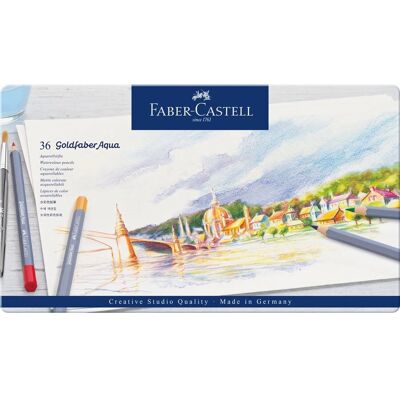 Faber-Castell Goldfaber Aqua Multicolour 36 pz - Matite acquerello Faber-Castell Goldfaber Aqua Multicolour 36 pz - Matite acquerello