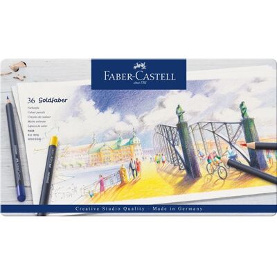Faber-Castell Goldfaber Multicolor 36 pcs - Lápices de colores Faber-Castell Goldfaber Multicolor 36 pcs - Lápices de colores
