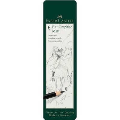 Faber-Castell Graphitbleistifte Set 6 - Künstlerqualität Faber-Castell Graphitbleistifte Set 6 - Künstlerqualität