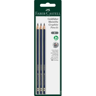 Faber-Castell 115599 Graphitstift B Set - Graphite Pencil Faber-Castell 115599 Graphitstift B Set - Graphite Pencil