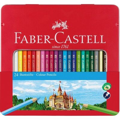 Faber-Castell 115824 Farbbleistift - Mehrfarbig - 24 Stück Faber-Castell 115824 Farbbleistift - Mehrfarbig - 24 Stück
