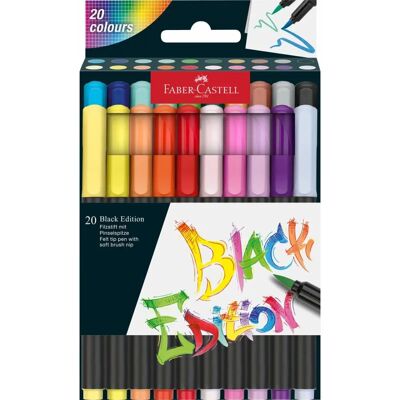 Faber-Castell 116452 Filtpennset - Flera färger - 20 st Faber-Castell 116452 Filtpennset - Flera färger - 20 st