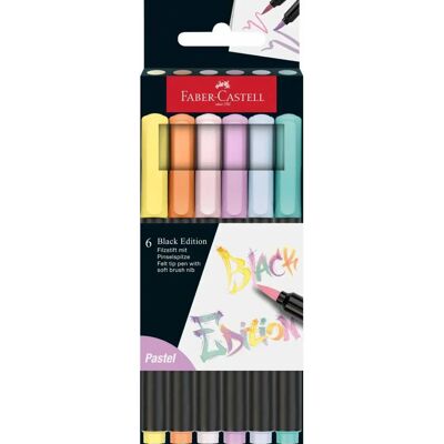 Faber-Castell 116453 Filzstift Buntfarben - Marker - 6 Stk Faber-Castell 116453 Filzstift Buntfarben - Marker - 6 Stk