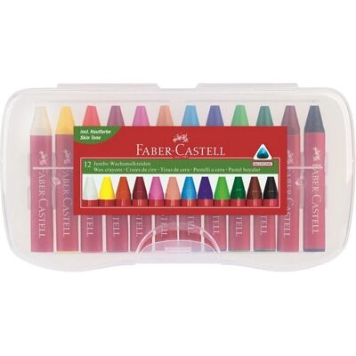 Faber-Castell Jumbo 12 Stück - Buntstifte für Kinder Faber-Castell Jumbo 12 Stück - Buntstifte für Kinder