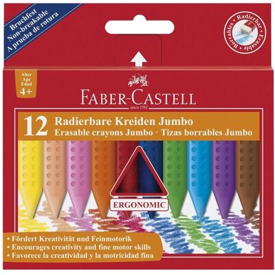 Faber-Castell Jumbo Grip Crayons - Crayons Faber-Castell Jumbo Grip Crayons - Crayons