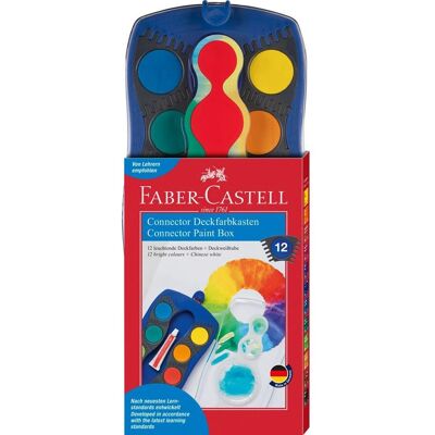 Faber-Castell 125001 Künstler-/Bastelfarbe - Blau - 12 Farben Faber-Castell 125001 Künstler-/Bastelfarbe - Blau - 12 Farben