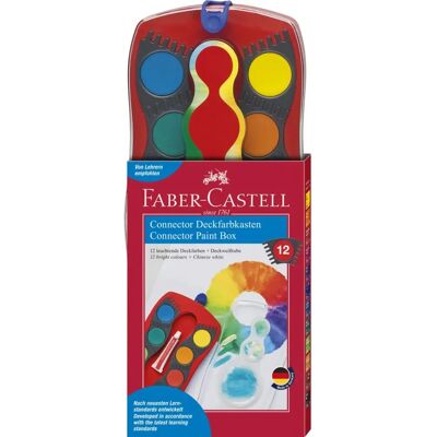 Faber-Castell Rote Connector Farbbox - Malset für Kinder Faber-Castell Rote Connector Farbbox - Malset für Kinder