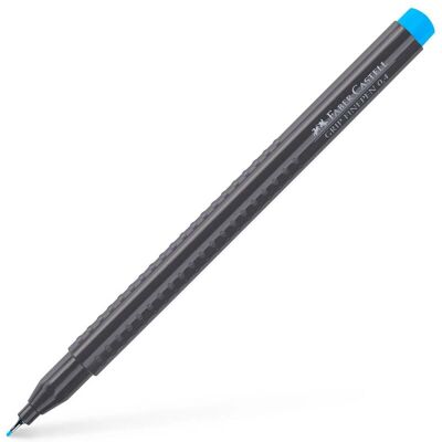 Faber-Castell 151647 Fineliner Bleu Clair - Fineliner - Publicité Faber-Castell 151647 Fineliner Bleu Clair - Fineliner - Publicité