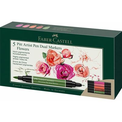 Faber-Castell Pitt Artist Pen Dual Marker - Markörer Faber-Castell Pitt Artist Pen Dual Marker - Markörer