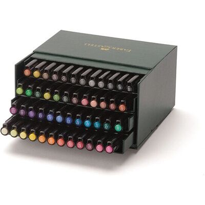 Faber-Castell Mehrweg-Permanentmarker-Set - Skizze & Illustration Faber-Castell Mehrweg-Permanentmarker-Set - Skizze & Illustration