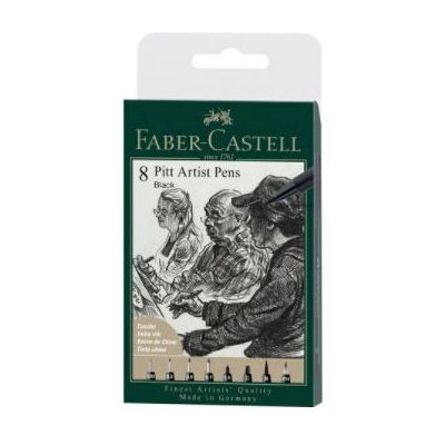 Faber-Castell 167158 Filzstift Schwarz - Filzstift, Künstlerstift, Tintenstift Faber-Castell 167158 Filzstift Schwarz - Filzstift, Künstlerstift, Tintenstift
