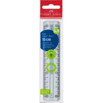 Faber-Castell 172015 Règle - Règle de Bureau 150mm Gris - Publicité Faber-Castell 172015 Règle - Règle de Bureau 150mm Gris - Publicité