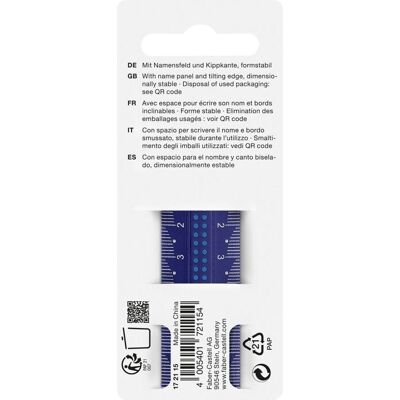 Faber-Castell - 172115 - 15 cm - Punkte - Lineal Faber-Castell - 172115 - 15 cm - Punkte - Lineal