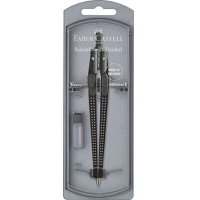 Faber-Castell 8697370 Fekete - Körző Faber-Castell 8697370 Fekete - Körző