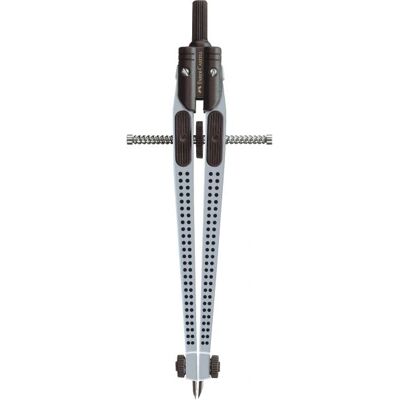 Faber-Castell Faber-Castell Compass GRIP 2001 Silber - Compass Faber-Castell Faber-Castell Compass GRIP 2001 Silber - Compass