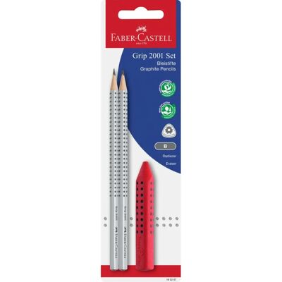 Faber-Castell Modell 185297 Grafitpenna - B - 2 st Faber-Castell Modell 185297 Grafitpenna - B - 2 st