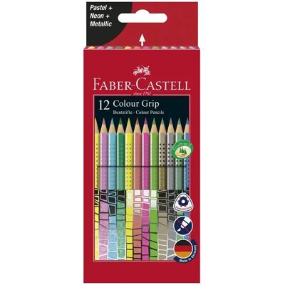 Faber-Castell 4005402015696 Set di Matite - Forma Triangolare Ergonomica Faber-Castell 4005402015696 Set di Matite - Forma Triangolare Ergonomica