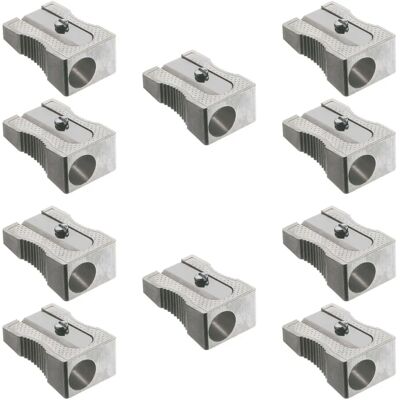 Faber 205077 Metallschleifmaschine Kleines Pack von 10 Bleistift- und Buntstiftspitzern Faber 205077 Metallschleifmaschine Kleines Pack von 10 Bleistift- und Buntstiftspitzern