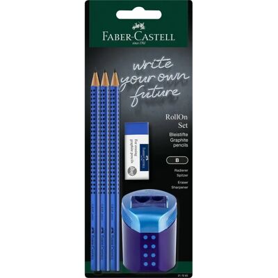 Faber-Castell 217083 Σετ γραφίτη μολύβια - B, 3 τμχ Faber-Castell 217083 Σετ γραφίτη μολύβια - B, 3 τμχ